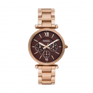 Carlie Multifunction Rose Gold-Tone Stainless Steel Watch
